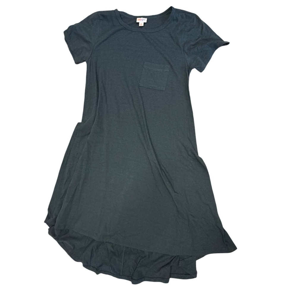 LuLaRoe Pocket T-Shirt Dress Casual Comfy Everyday XS